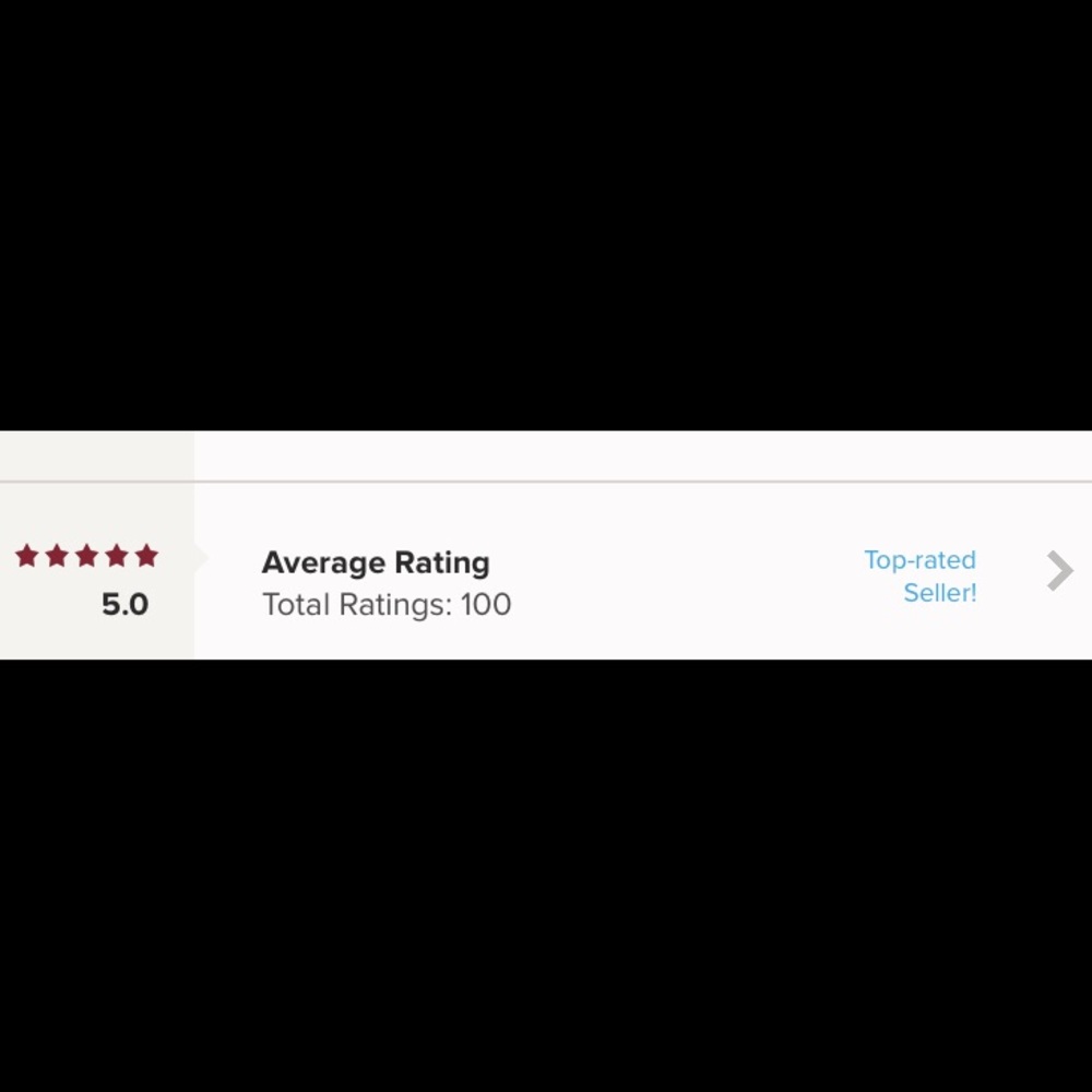 Hooray!!! 100 ⭐️ ⭐️⭐️⭐️⭐️  Ratings!!!